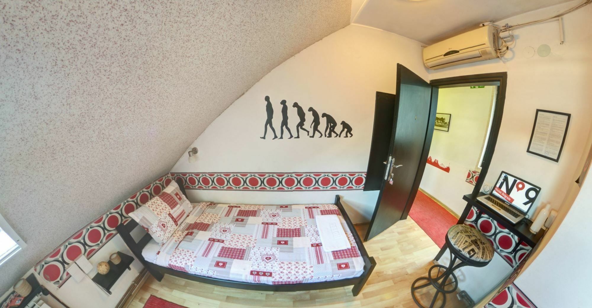 Hostel No9 Belgrad Exteriör bild